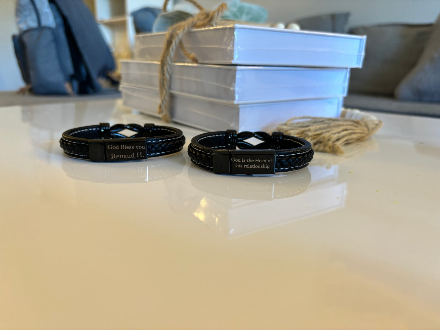 Personalized bracelet for men