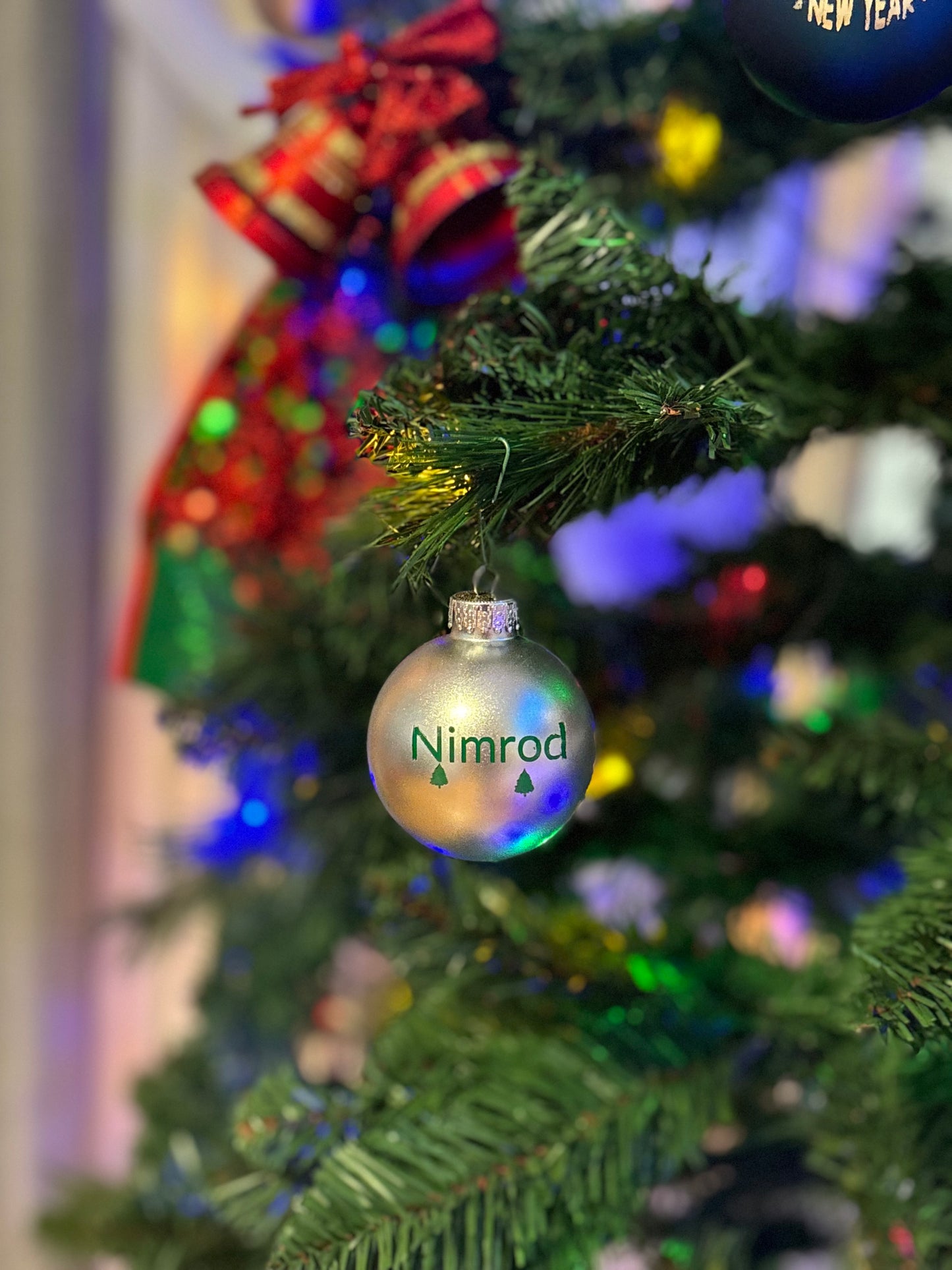 Personalized Christmas ornaments