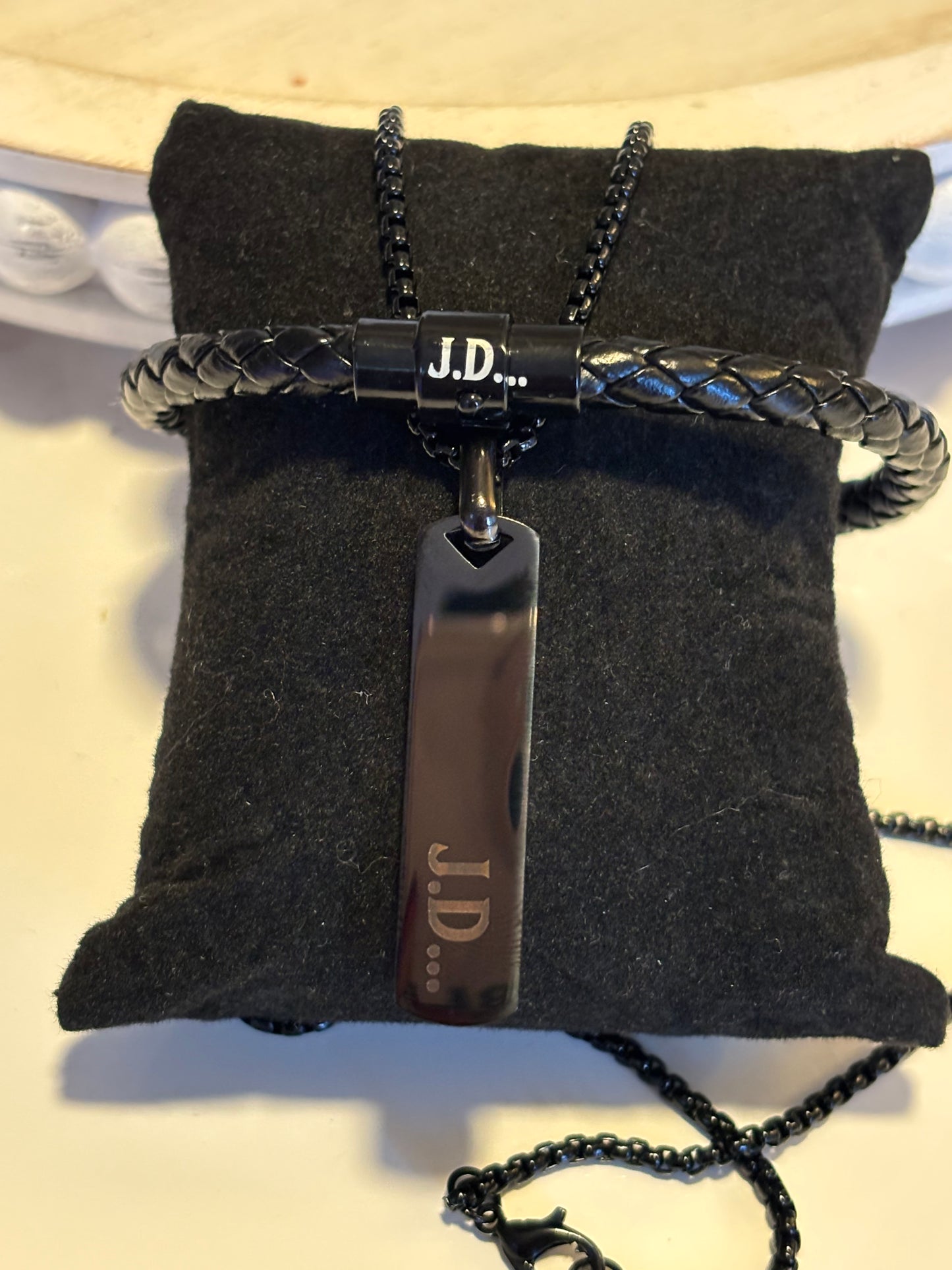 Set Bracelet and necklace for men