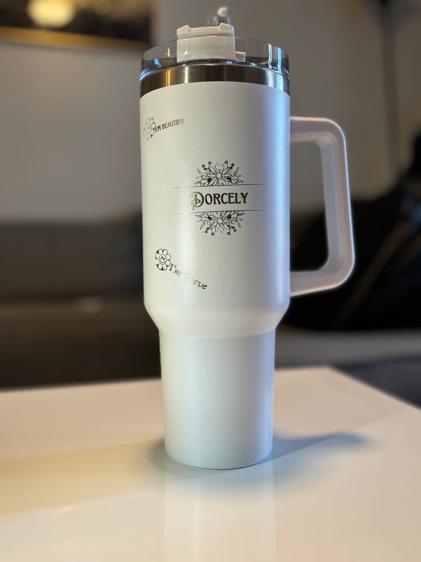 ✍️Personalized stainless steel 40 oz tumbler