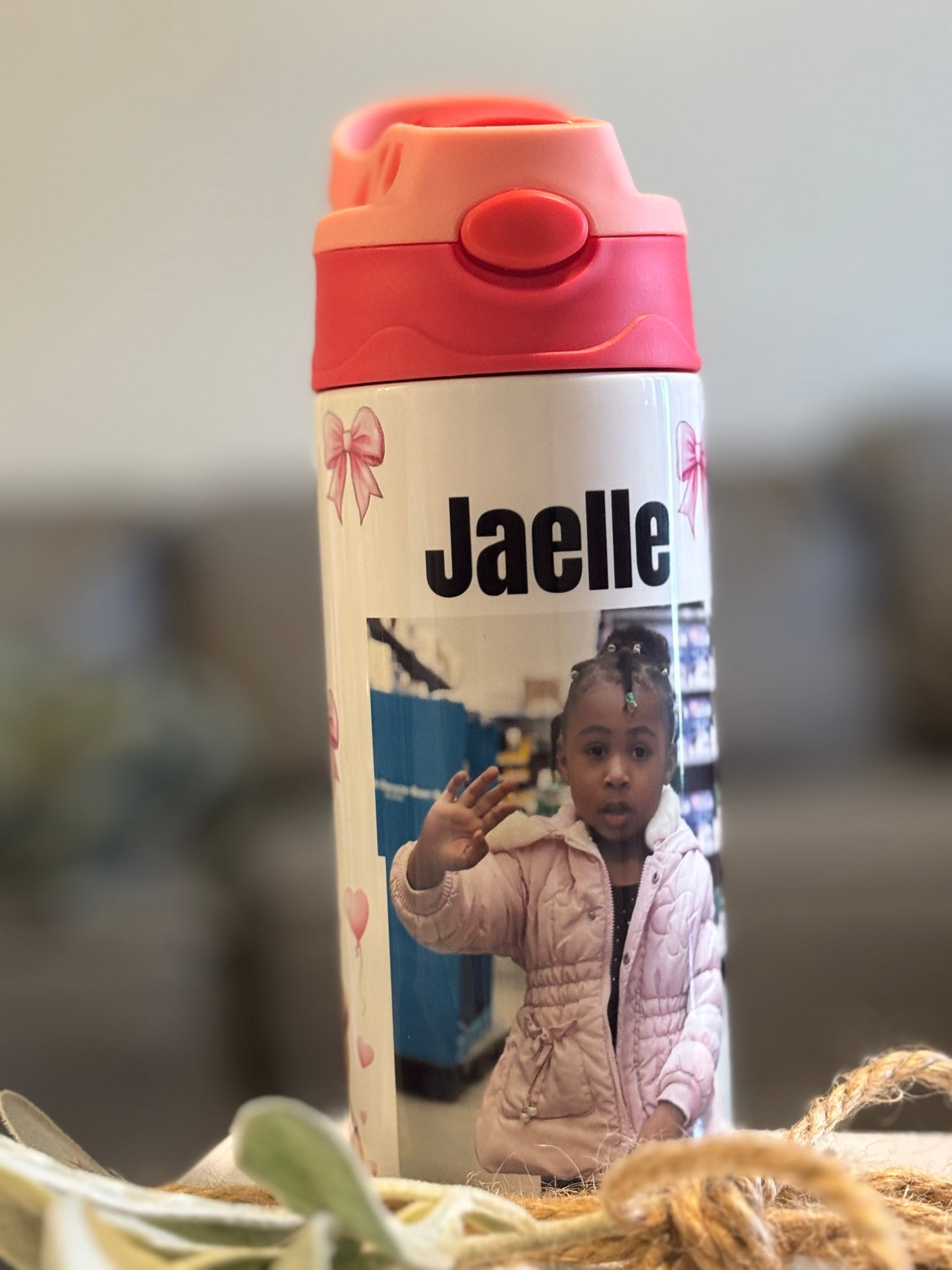 1 pc personalized kids 12 oz sublimation tumbler