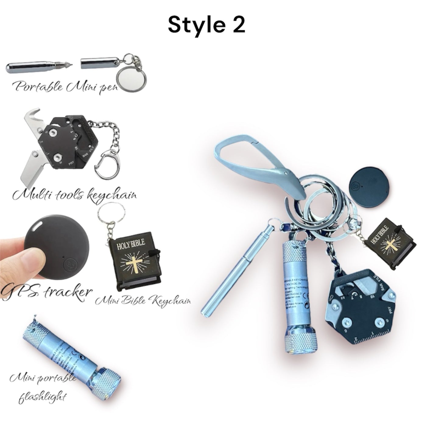 Keychain set for men