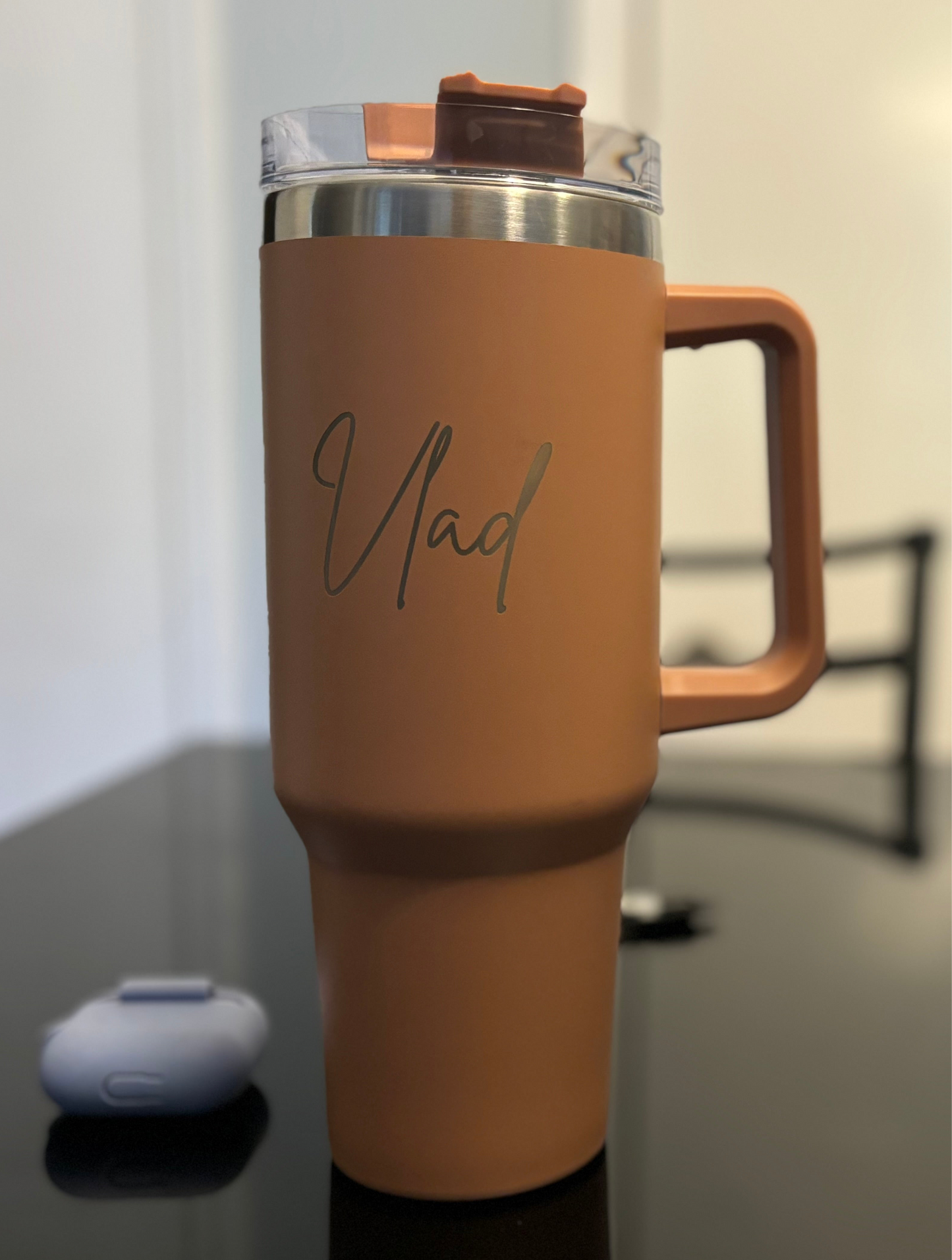 Personalized stainless steel 40 oz tumbler