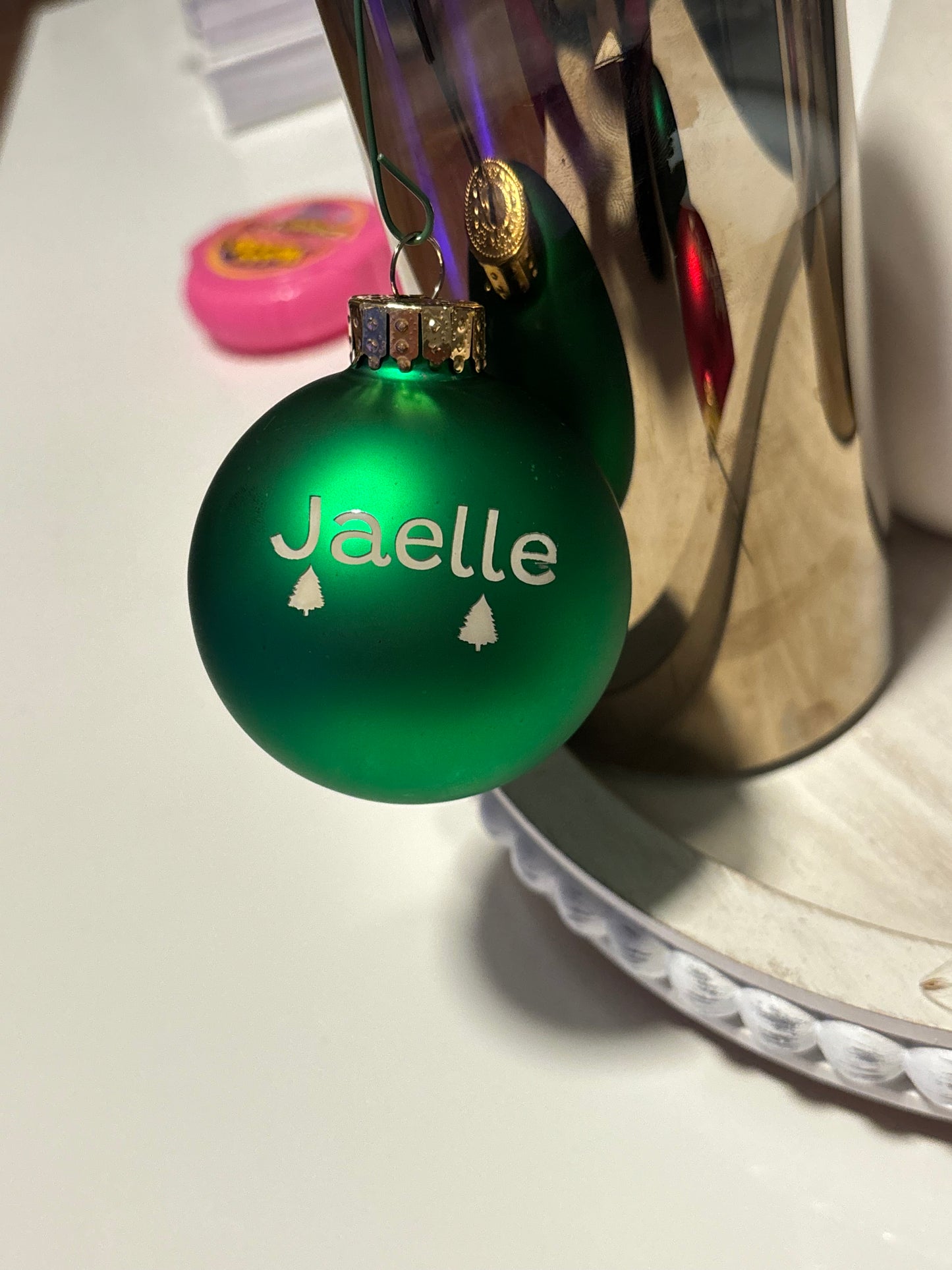 Personalized Christmas ornaments