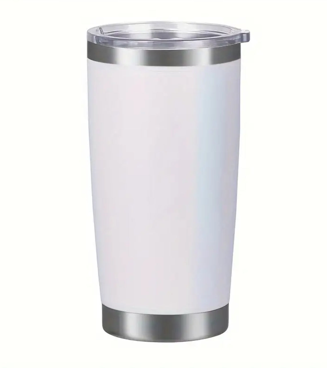 Personalized 20oz tumblers “All I want for the Christmas is more coffee”
