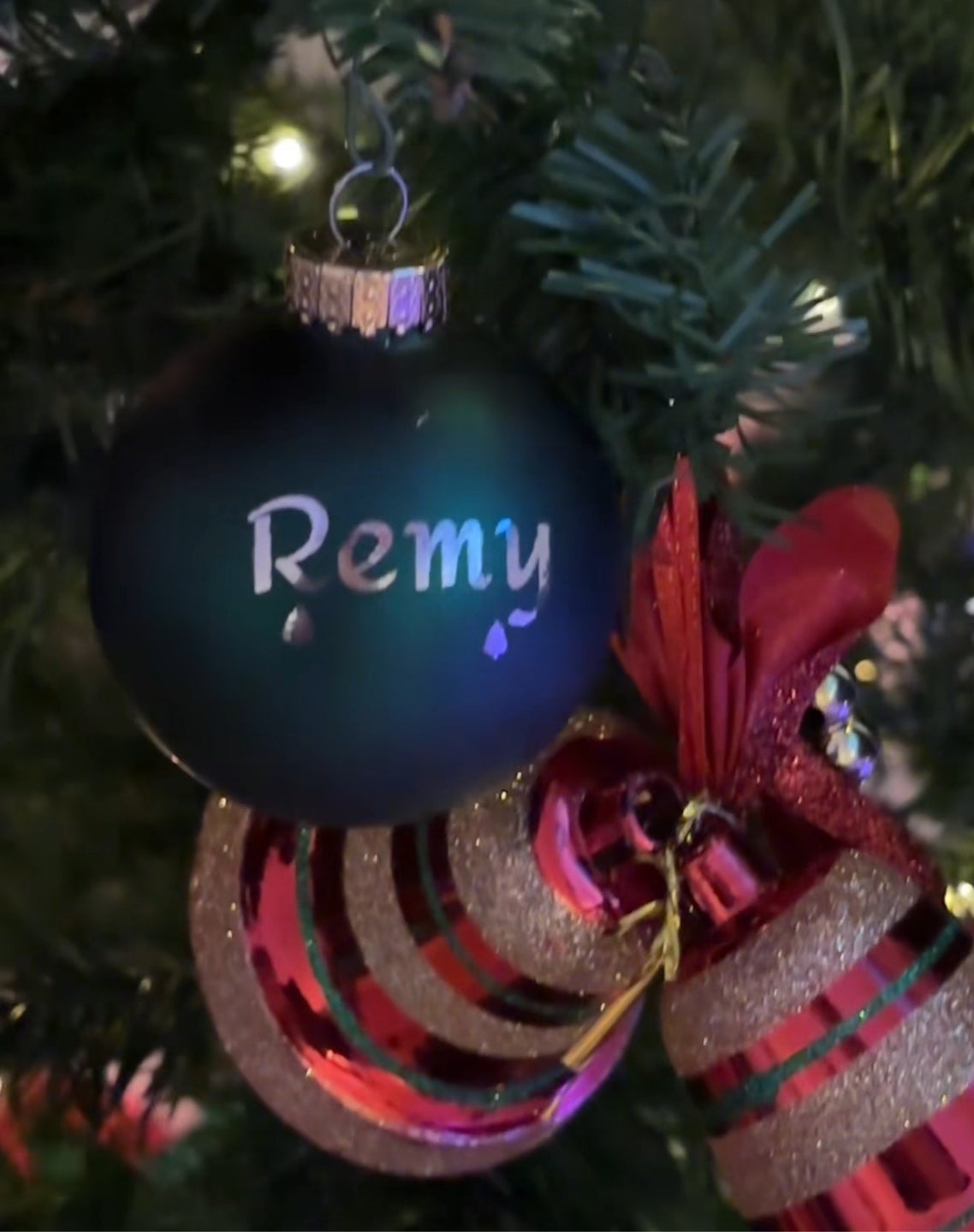 Personalized Christmas ornaments