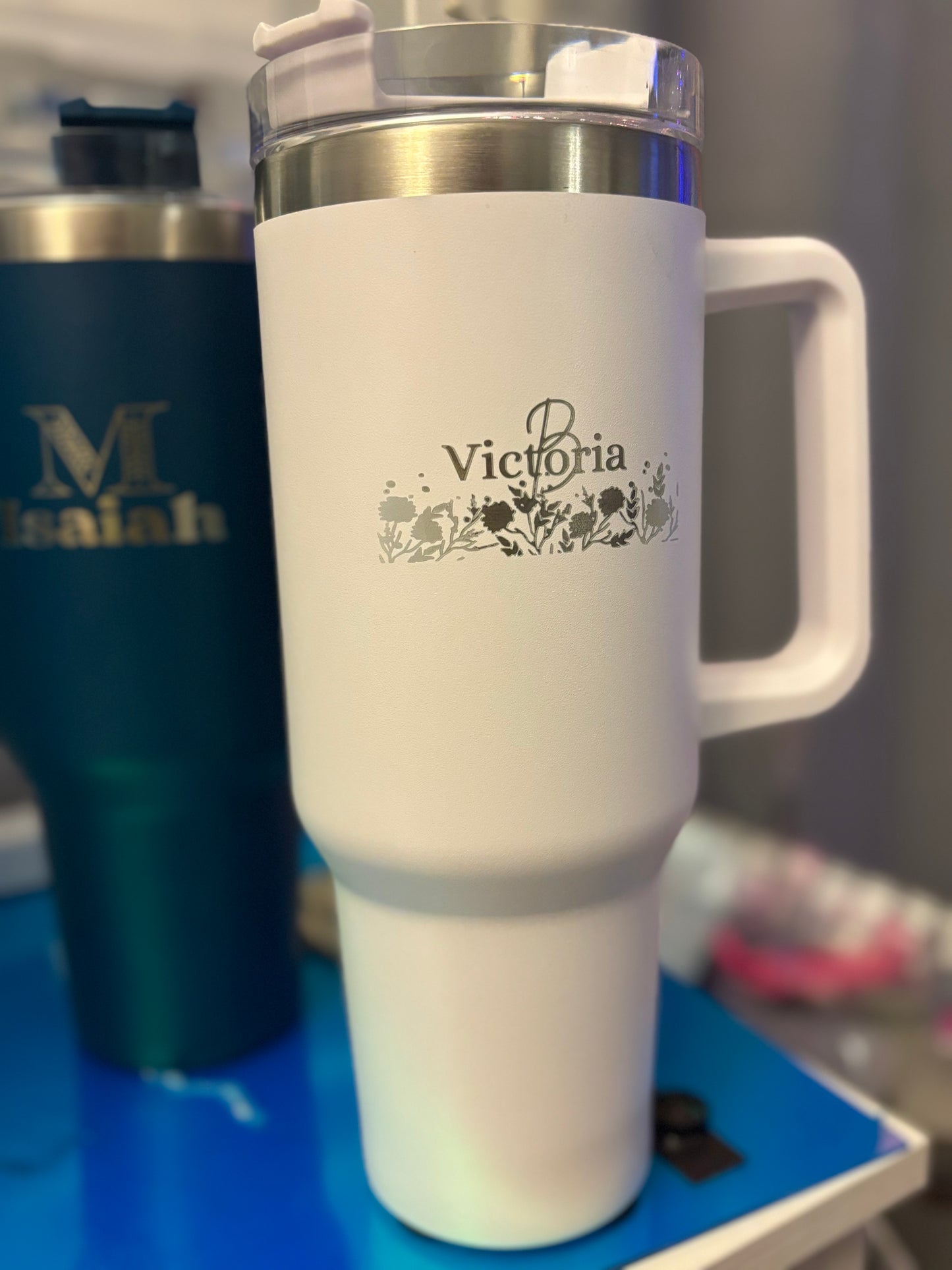 ✍️Personalized stainless steel 40 oz tumbler