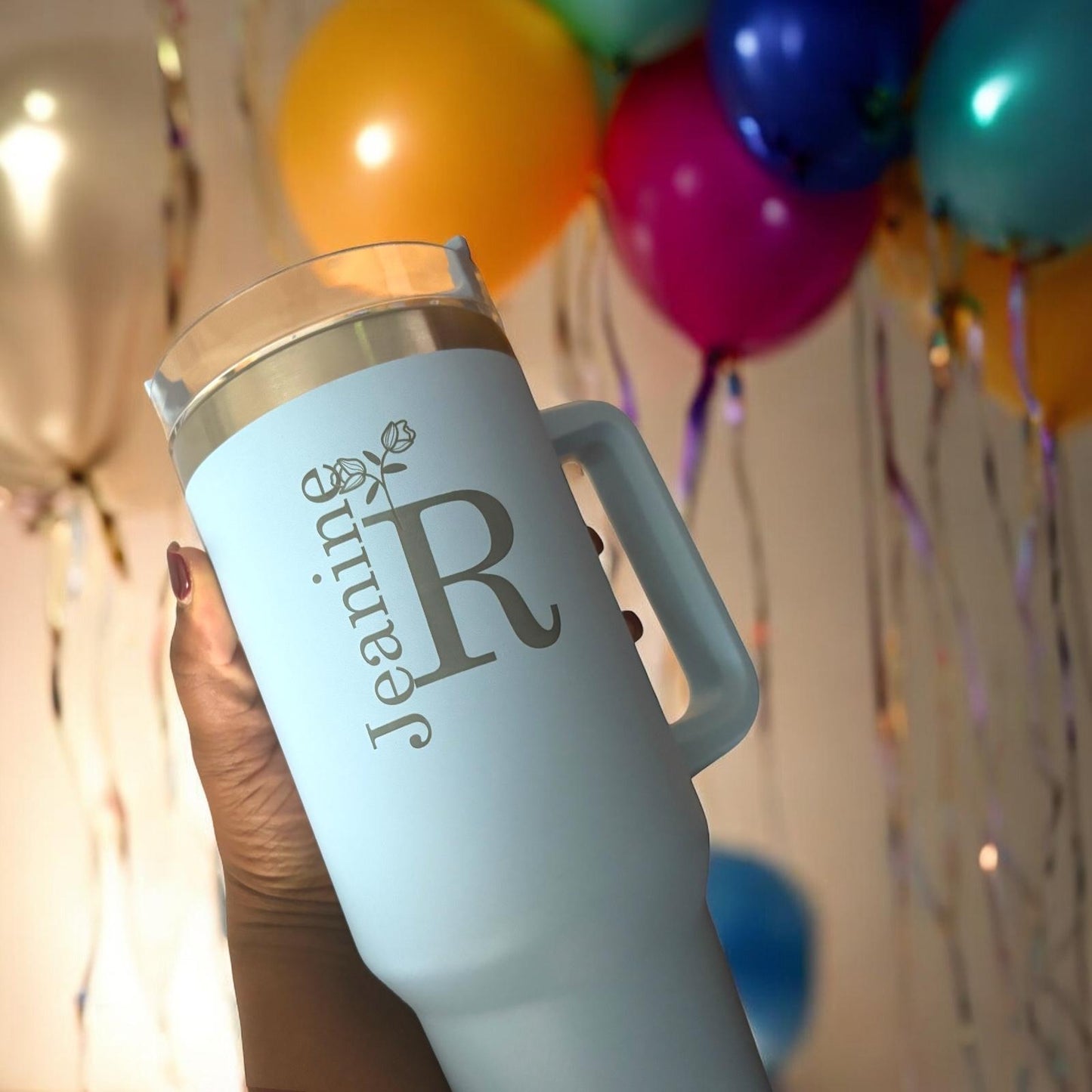 ✍️Personalized stainless steel 40 oz tumbler