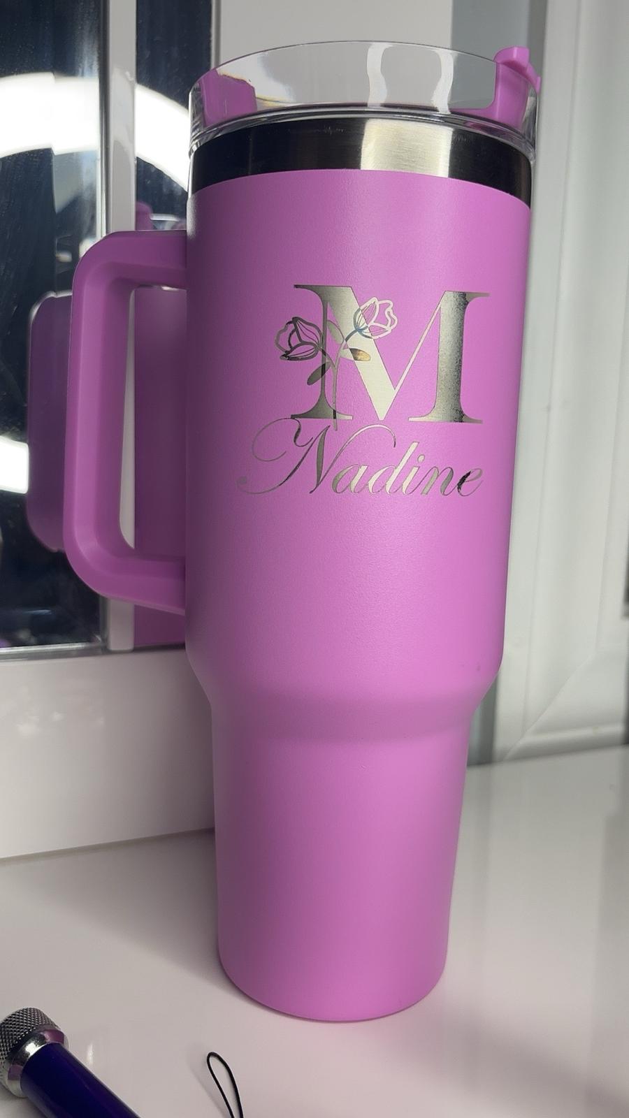 ✍️Personalized stainless steel 40 oz tumbler