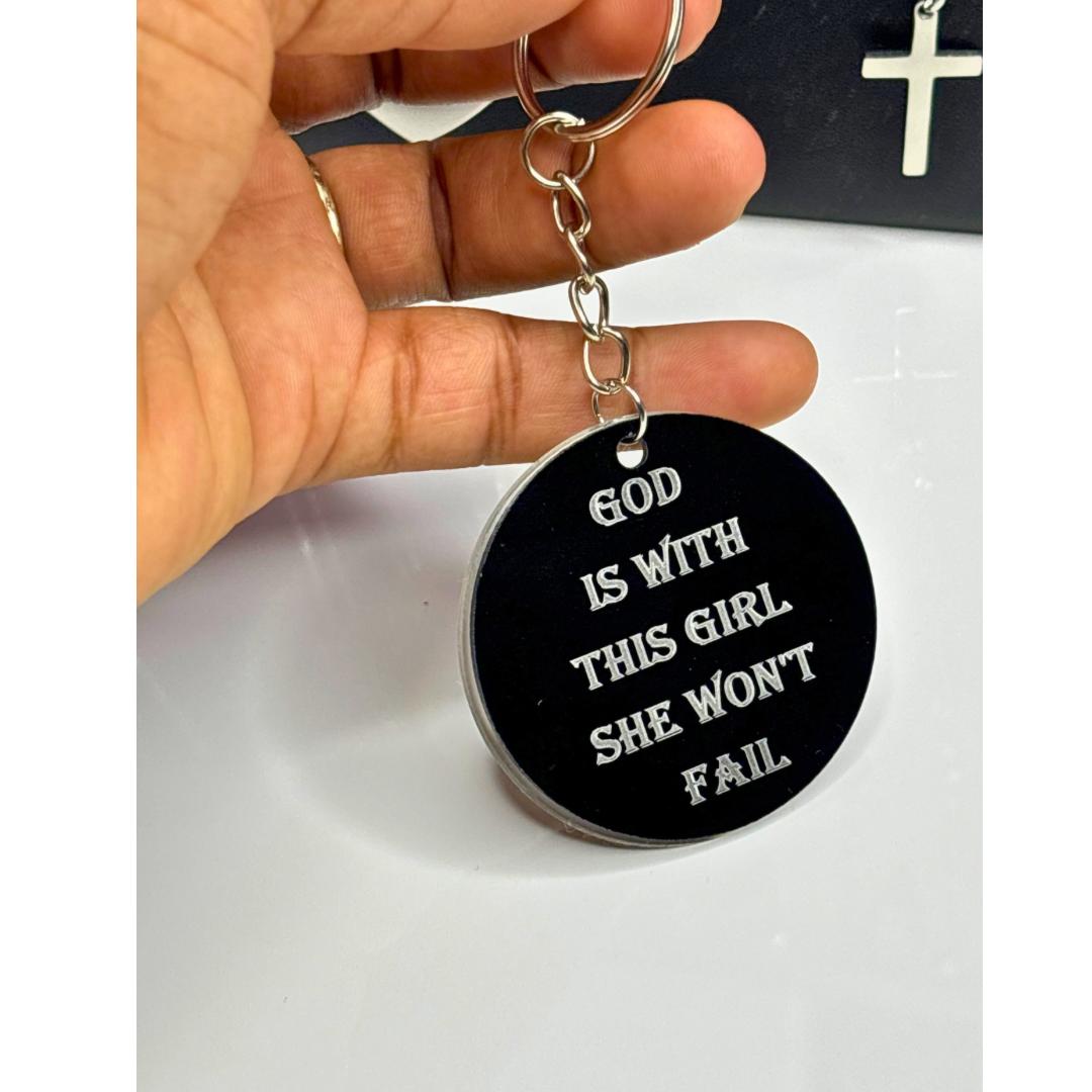 Personalized Keychain unisex